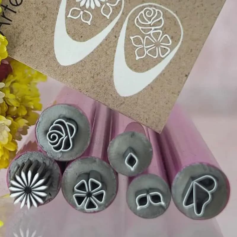 Wholesale Designer Flower Nail Stamp Tools 