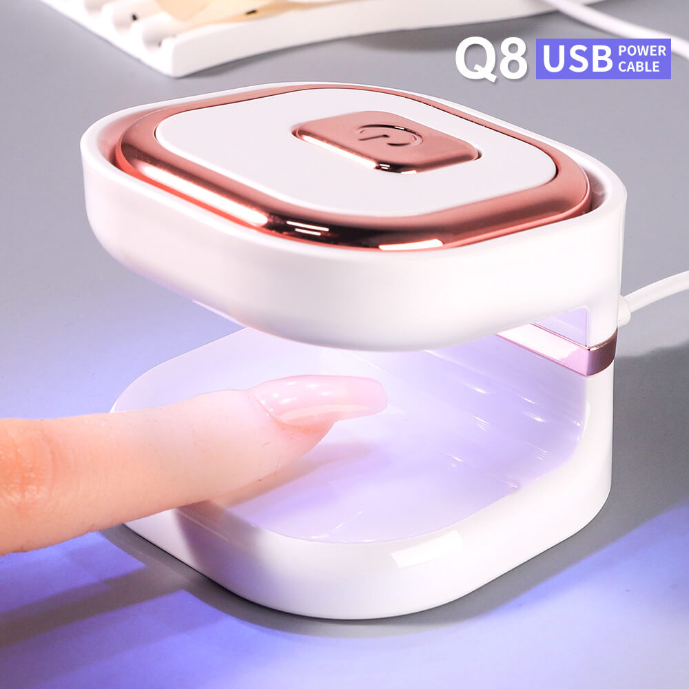 Q8 Mini USB UV LED Nail Lamp