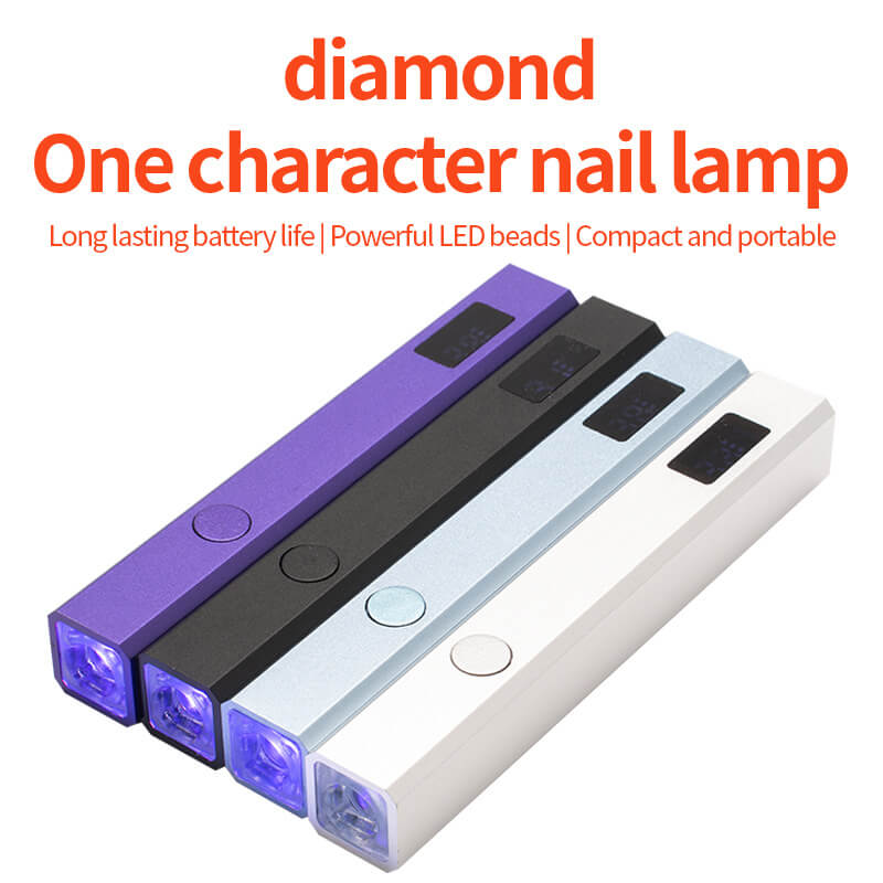 Portable 3W LED Nail Flashlight Curing Lamp