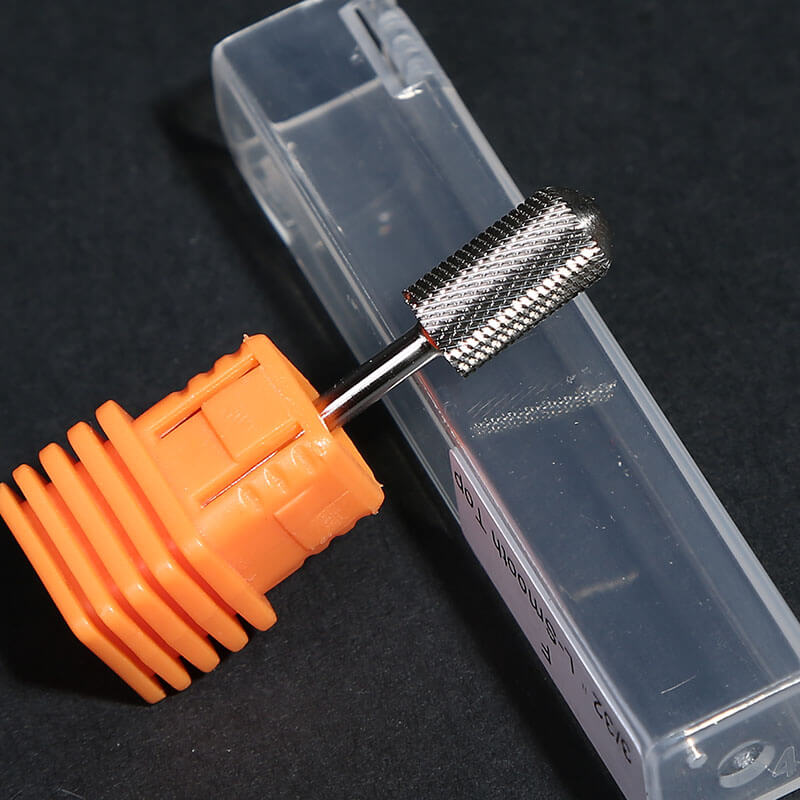 Round Top Barrel Tungsten Carbide Nail Drill Bit