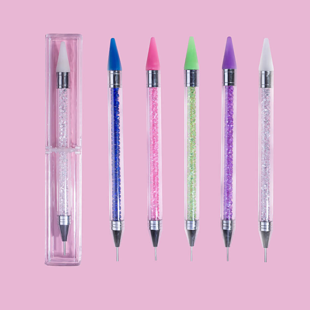 Double-Ended Rhinestone Pickup Wax Pen
