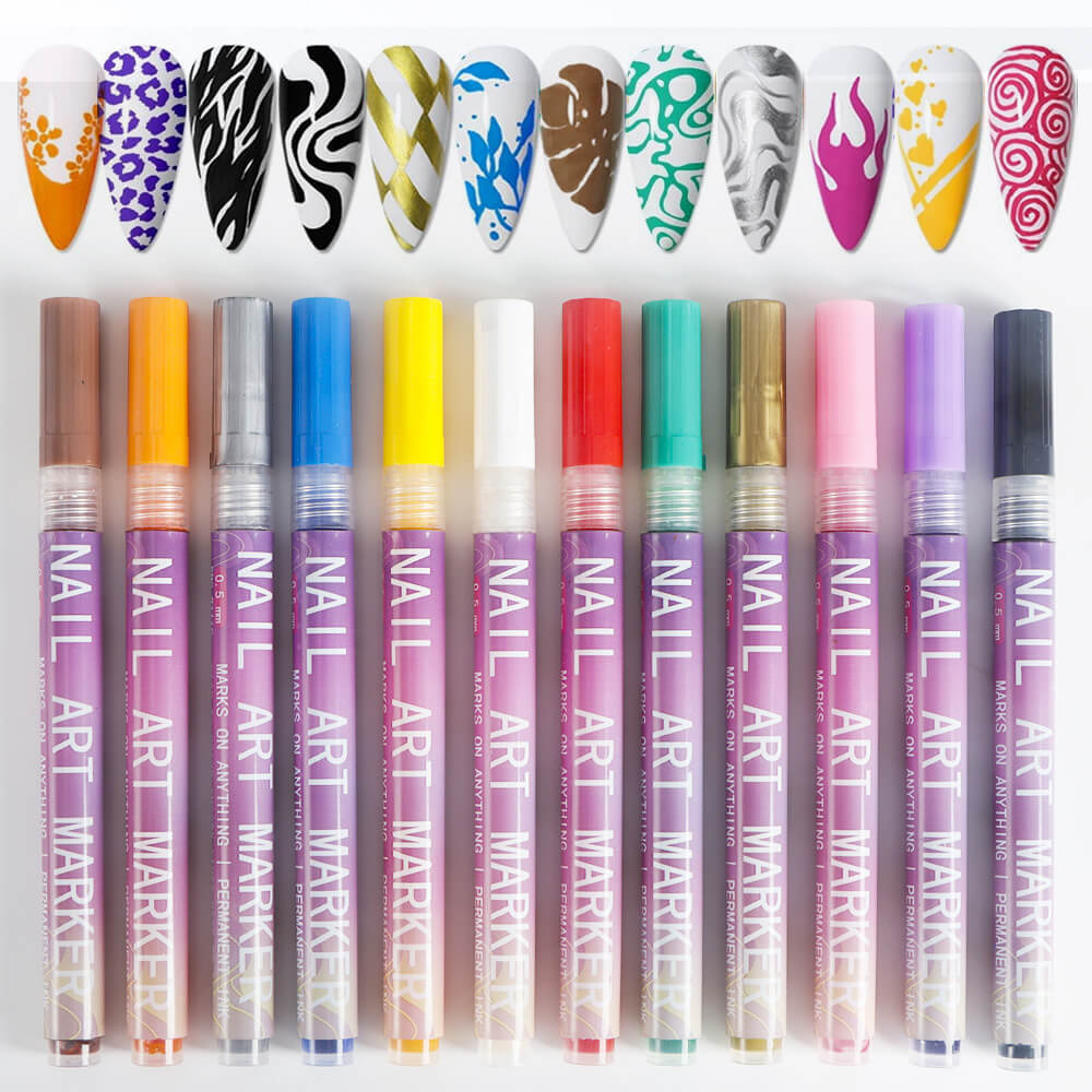 Nail Art Graffiti Marker Pens