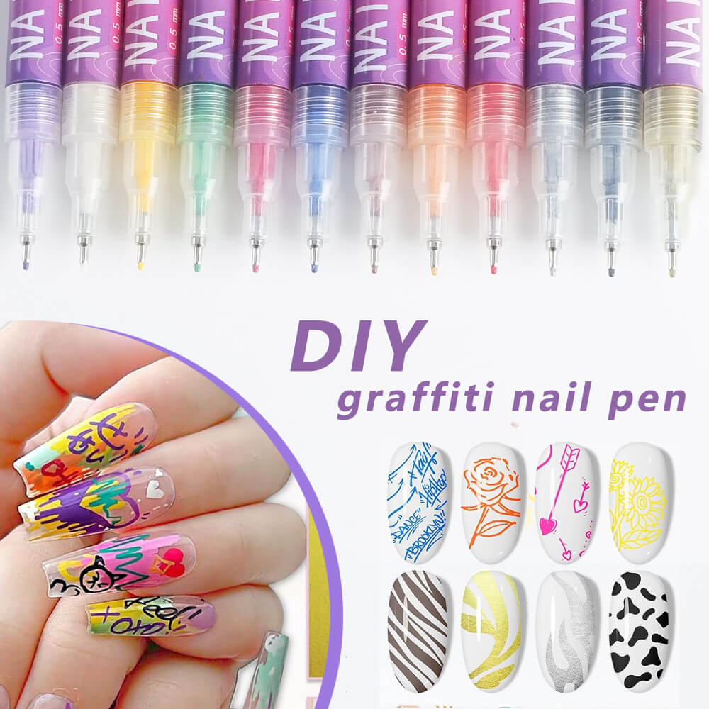 Nail Art Graffiti Marker Pens