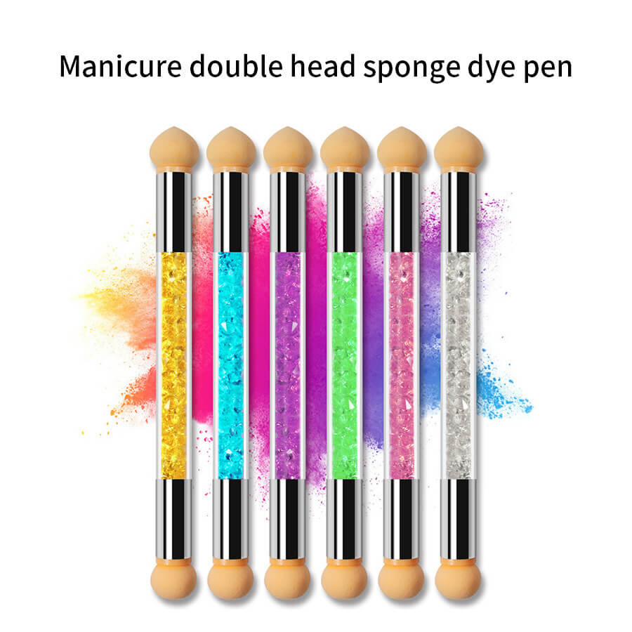 Double-Ended Nail Art Sponge Gradient Pen