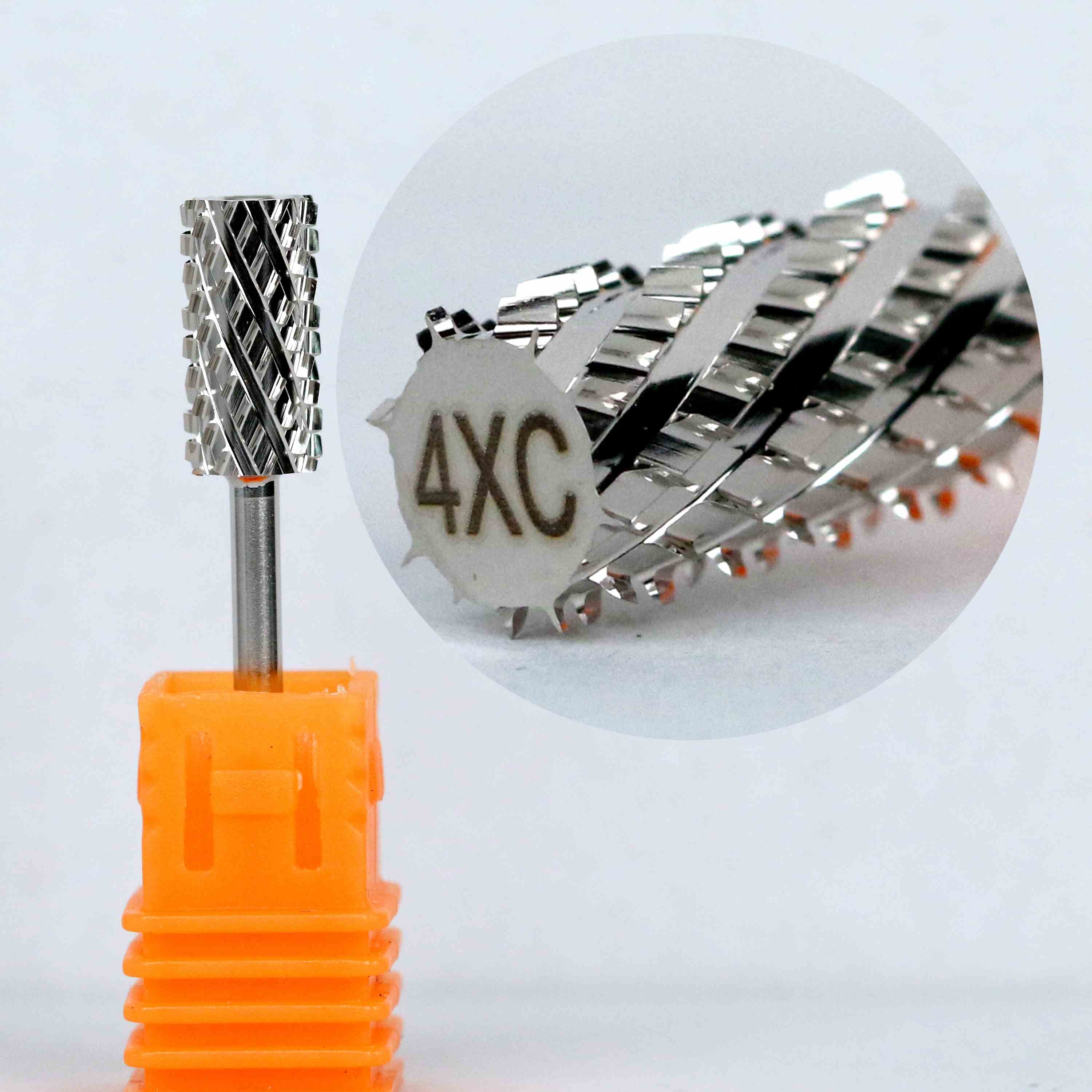 Straight Barrel Cross Cut Tungsten Carbide Nail Drill Bit